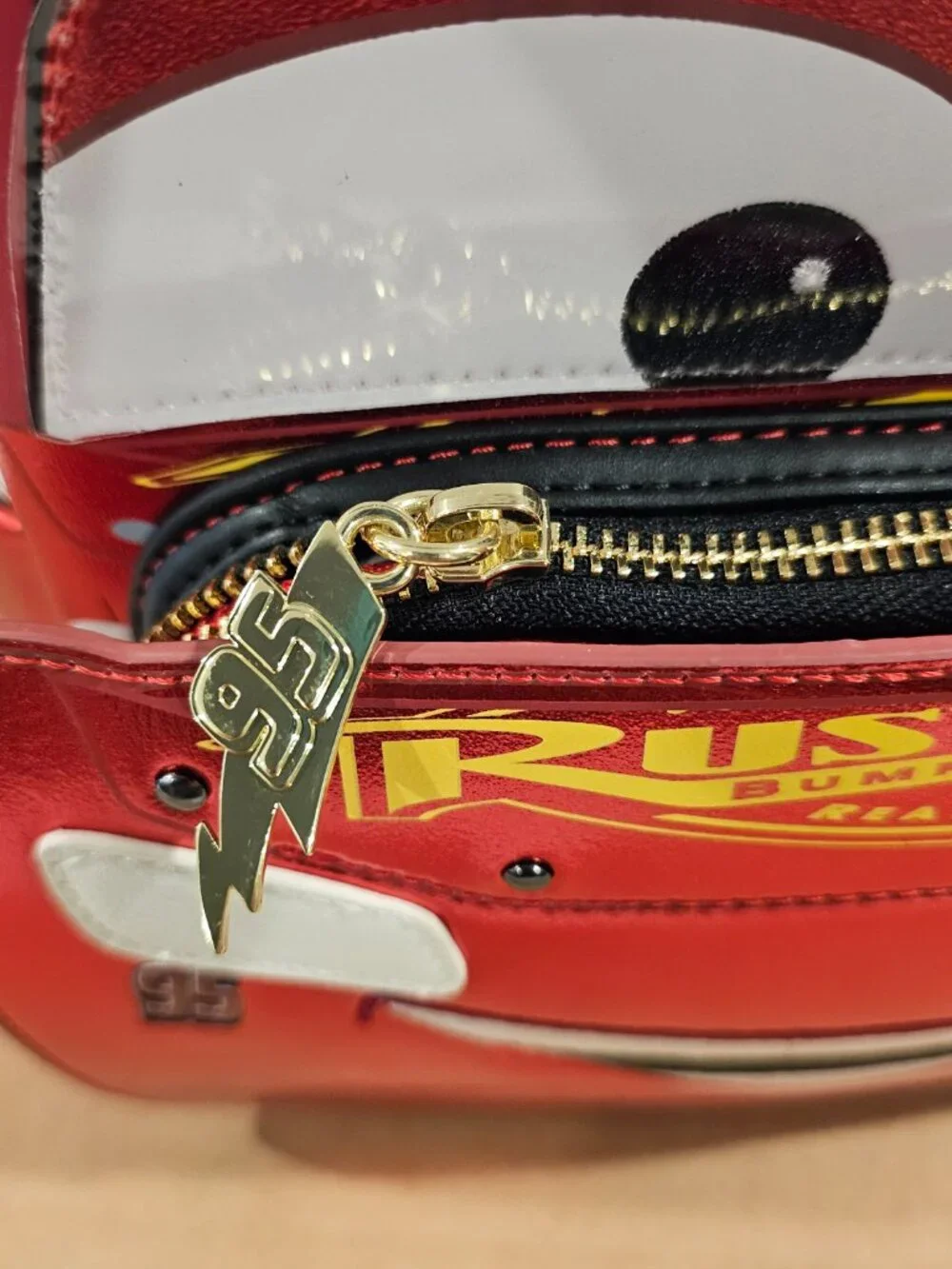 Lightening McQueen loungefly mini backpack NWT Pixar Cars